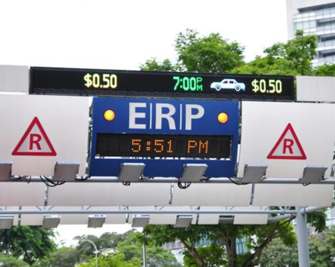 ERP rates to go up by S at several expressway locations to manage peak-hour congestion