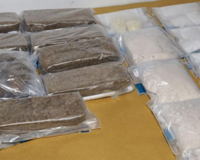 Heroin among S$313,000 worth of drugs seized, 2 arrested in Sentosa hotel room: CNB