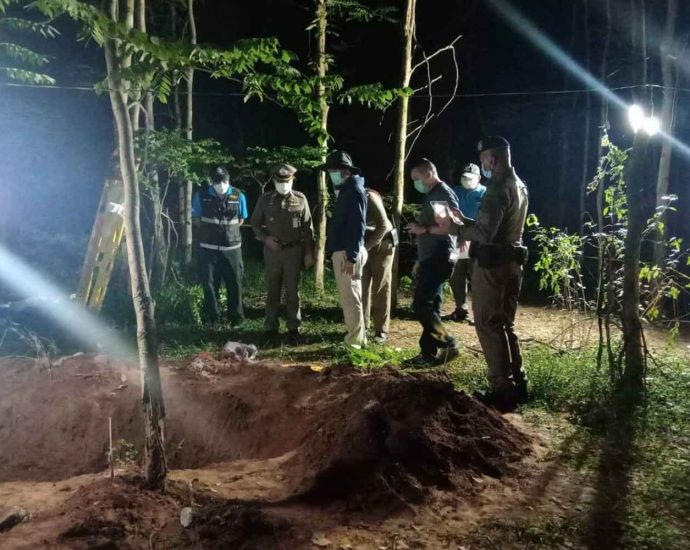 Murdered couple found in fresh forest grave