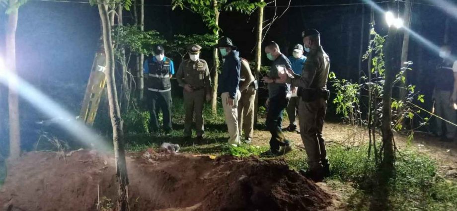 Murdered couple found in fresh forest grave