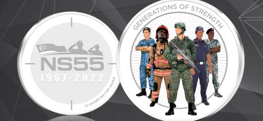 Singapore Mint launches commemorative NS55 medallion