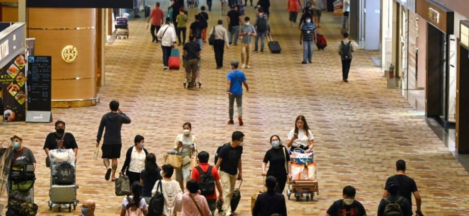 Singapore’s air passenger traffic reaches 50.3% of pre-pandemic levels