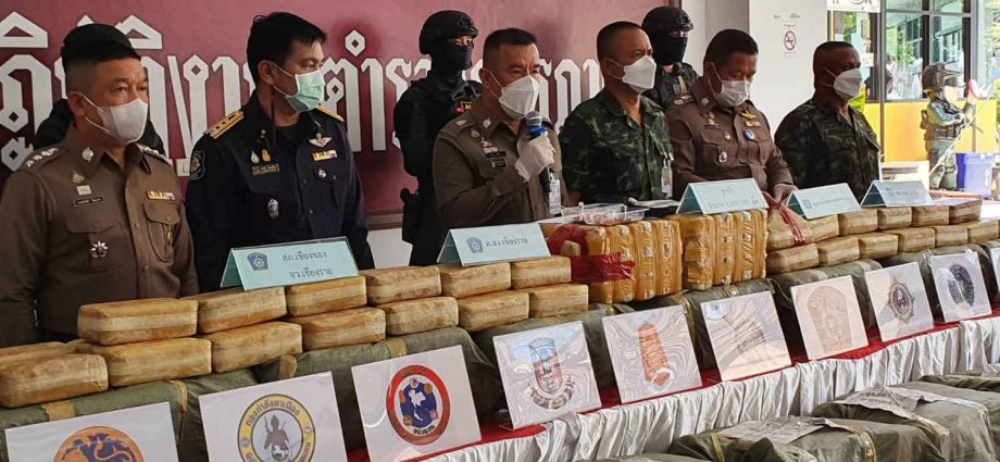 6.4m meth pills seized in Chiang Rai