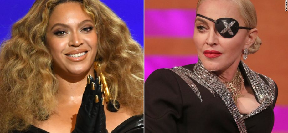 Beyoncé calls Madonna a ‘masterpiece genius’ for joining her on ‘Break My Soul’ remix