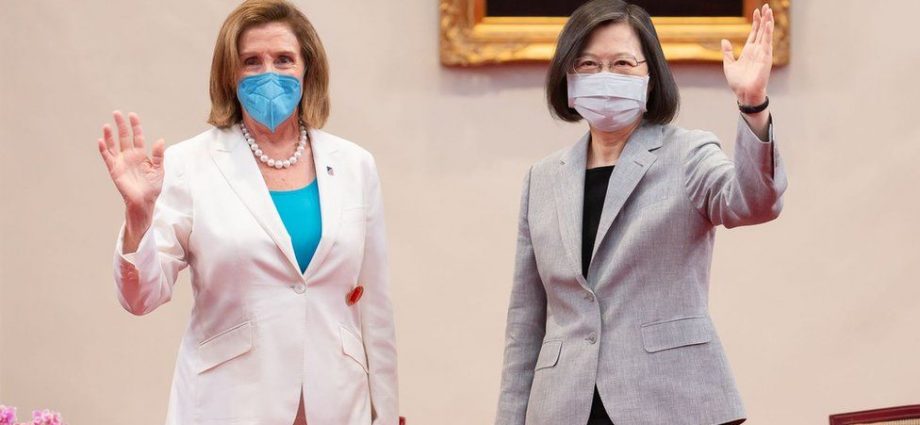 China-Taiwan: As China broods, Taiwan is in a 'Pelosi lovefest'