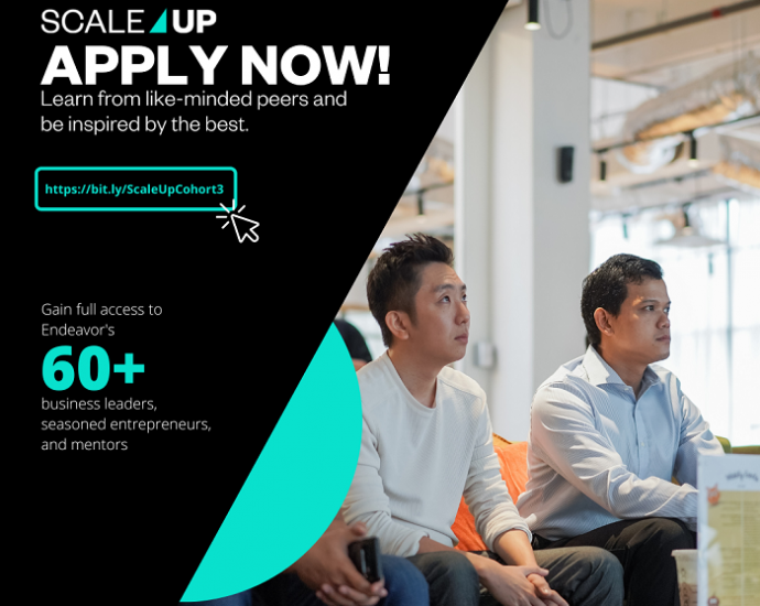 Endeavor Malaysia launches Cohort 3 ofÂ ScaleUp Program, aiming to support high potential disruptive businesses