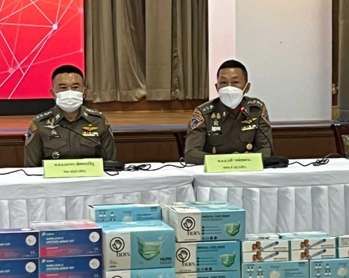 Fake test kits, medical products seized