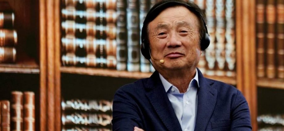 Founder of China’s Huawei urges focus on cash flow, survival in downturn