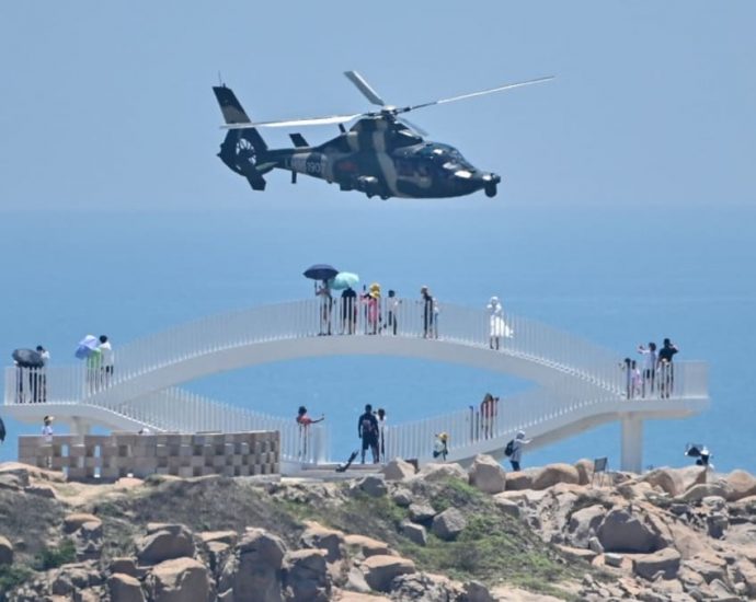 In pictures: Scenes from both sides of the Taiwan Strait as China conducts unprecedented military exercises