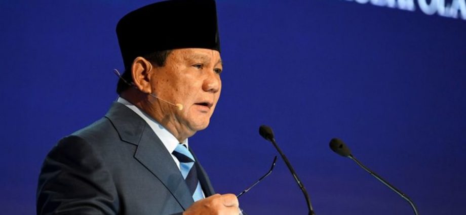 Indonesia defence minister Prabowo signals another run for presidency