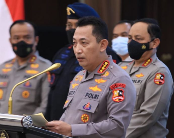 Indonesian police general charged with premeditated murder of bodyguard