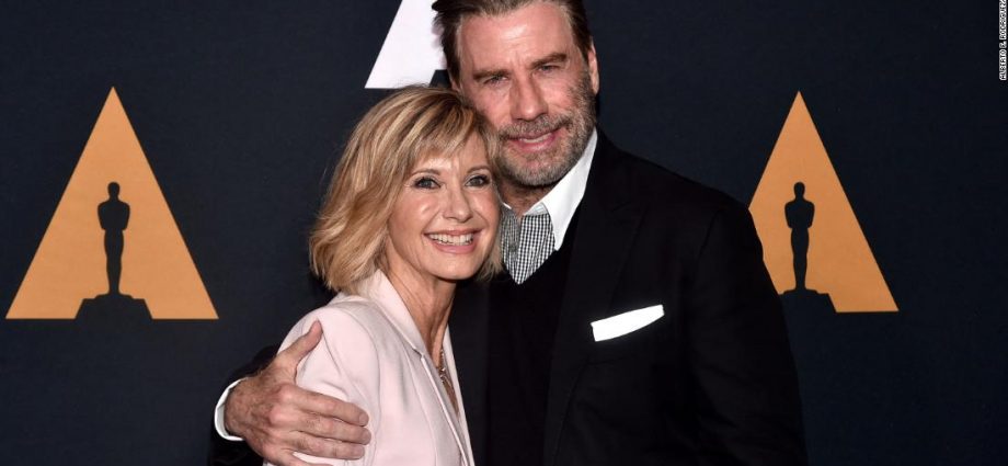 John Travolta pays tribute to Olivia Newton-John