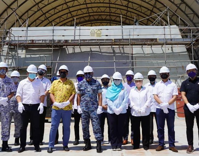 LCS construction ongoing in Lumut, says LTAT boss