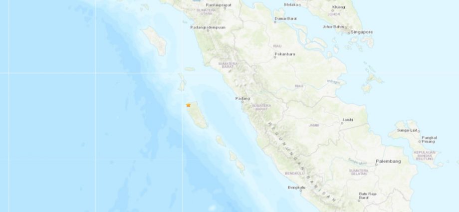 Magnitude 5.8 earthquake strikes near Pariaman, Indonesia: USGS