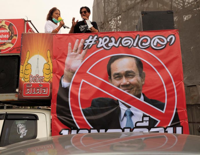 Majority not worried by anti-Prayut protests over 8-year tenure: poll