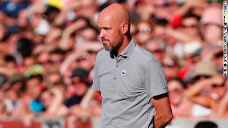 Manchester United's game plan went 'in the bin' during 4-0 defeat, according to manager Erik ten Hag