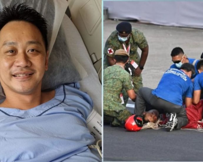 No surgery required for Red Lions parachutist who had rough landing at NDP 2022: Ng Eng Hen