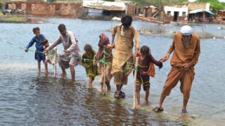 Pakistan floods: One third of country is under water – minister