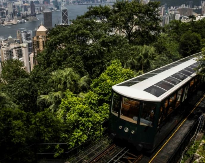 Peak Tram back on track in tourist-devoid Hong Kong