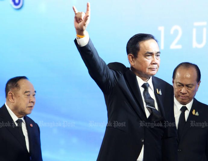 PM Prayut should quit when term expires this month: poll