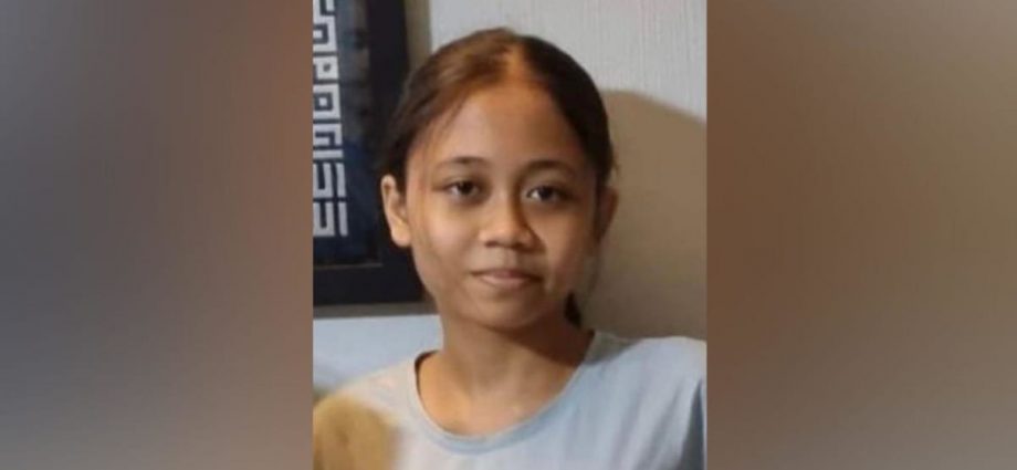 Police appeal for information on 13-year-old girl missing since Aug 12