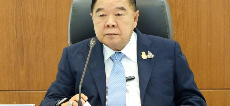 Prawit offers PPRP window of opportunity