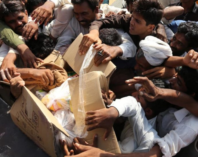 Relief and desperation in Pakistan’s makeshift flood camps