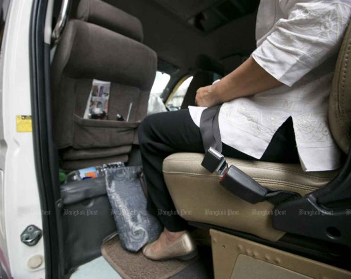 Seat belts mandatory for all seated in vehicle from Sept 5