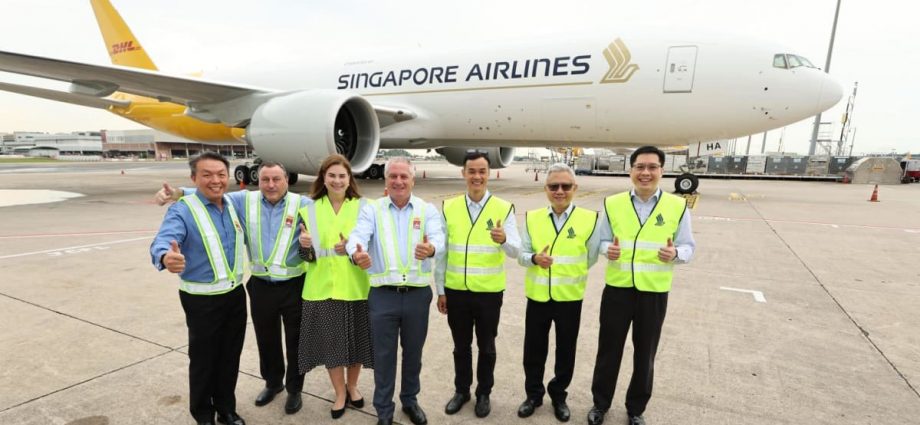 SIA, DHL welcome first Boeing 777 cargo aircraft to be operated under new agreement