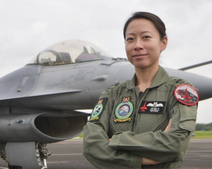 Singapore’s first female commander of an RSAF fighter squadron hopes women pilots will soon become commonplace