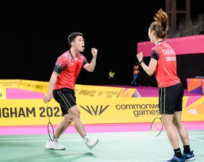 Singapore’s Jessica Tan, Terry Hee book place in Commonwealth Games badminton mixed doubles final