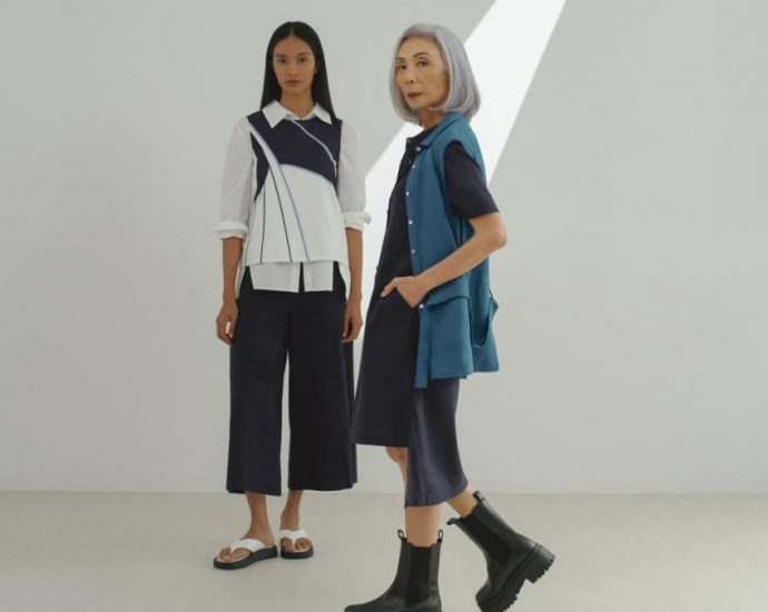 Singapore’s sexagenarian model Ong Bee Yan launches an ageless fashion capsule with local label