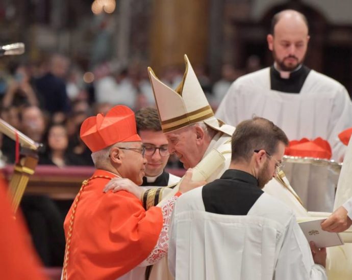 Singapore’s William Goh among 20 new cardinals inducted by the Pope in Rome