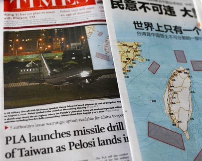 Taiwan decries China’s ‘illegitimate, irresponsible’ live-fire military drills