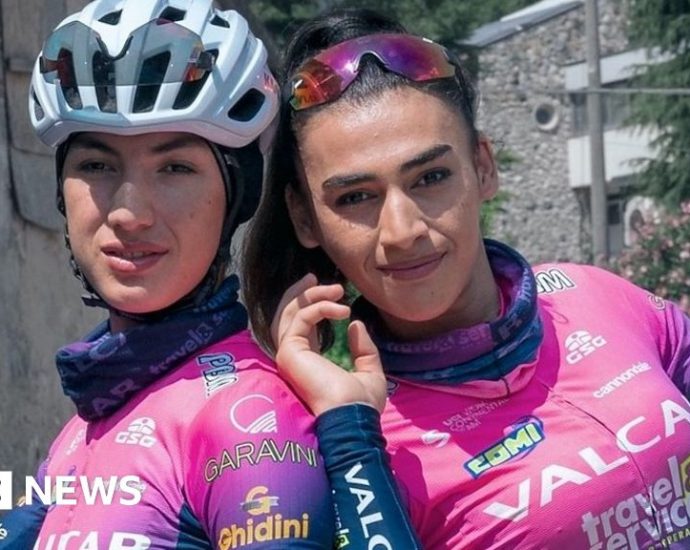 The Afghan cyclists who fled to pursue their Olympic dreams