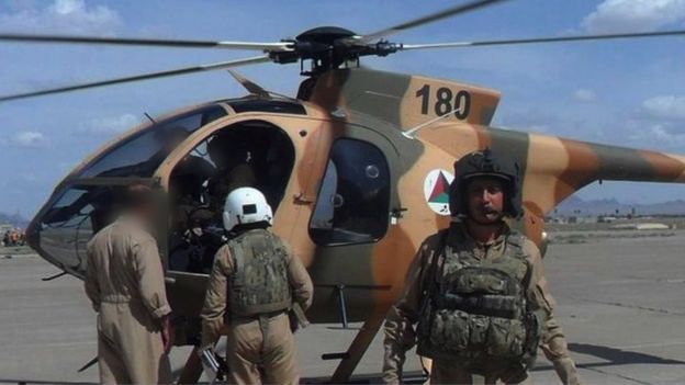 The pilot who defected to the Taliban in his Black Hawk