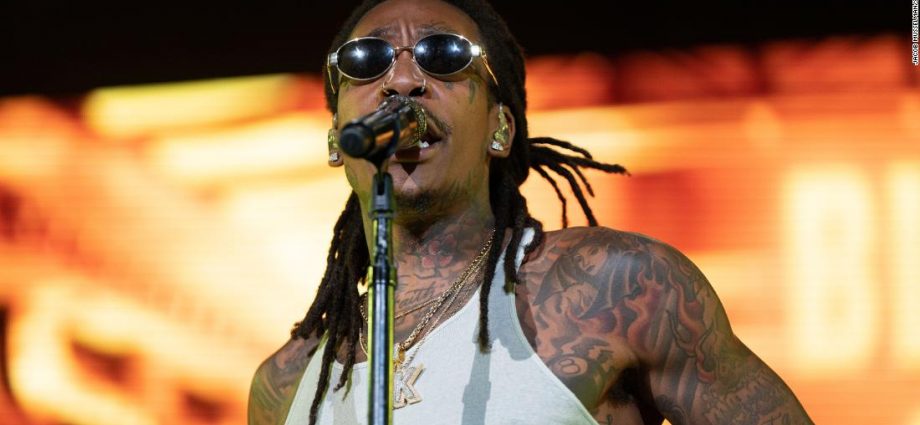 Three people injured during disturbance at a Wiz Khalifa concert