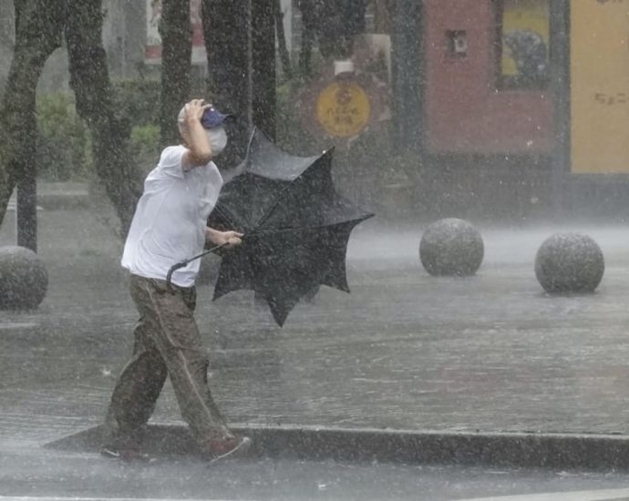 Tropical Storm Meari hammers Japan with heavy rainfall, wind