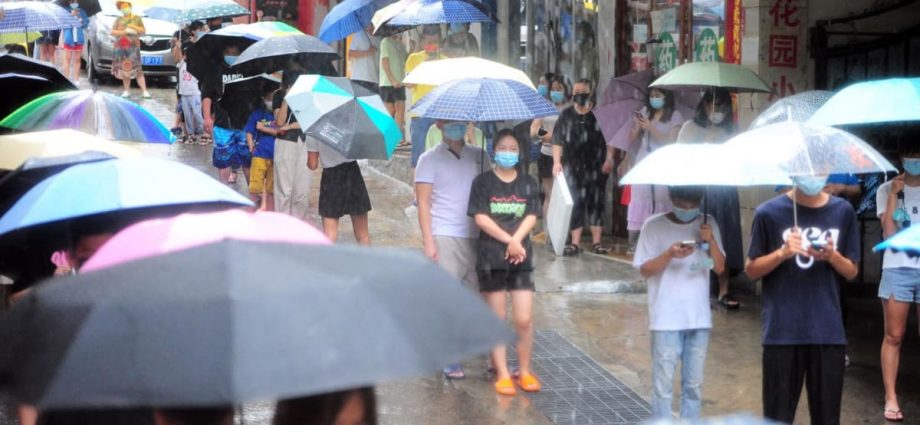 Tropical storm Mulan churns towards COVID-stricken Hainan Island