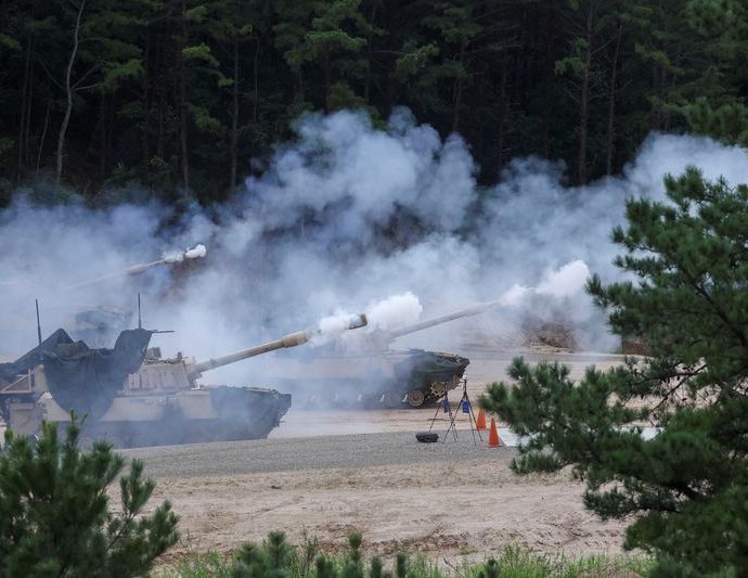 U.S., South Korea stage largest combined military drills in years