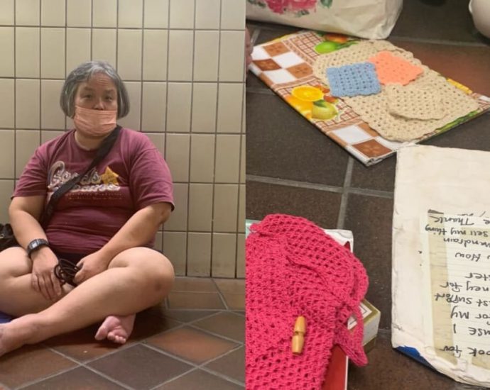 Woman selling crochet pieces at Toa Payoh MRT station just wants people to value her craft