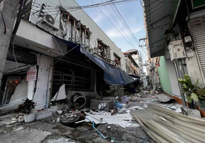 Worker injured in Pattaya food shop explosion