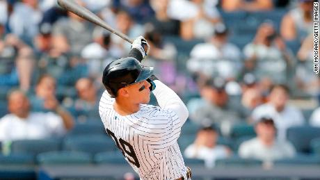 Aaron Judge hits 54th home run of season, tying Yankees record, then heads to watch US Open