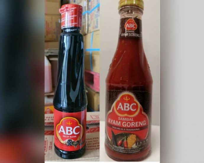 ABC Sweet Soy Sauce, Sambal Ayam Goreng Sauce among 3 products recalled due to undeclared allergens