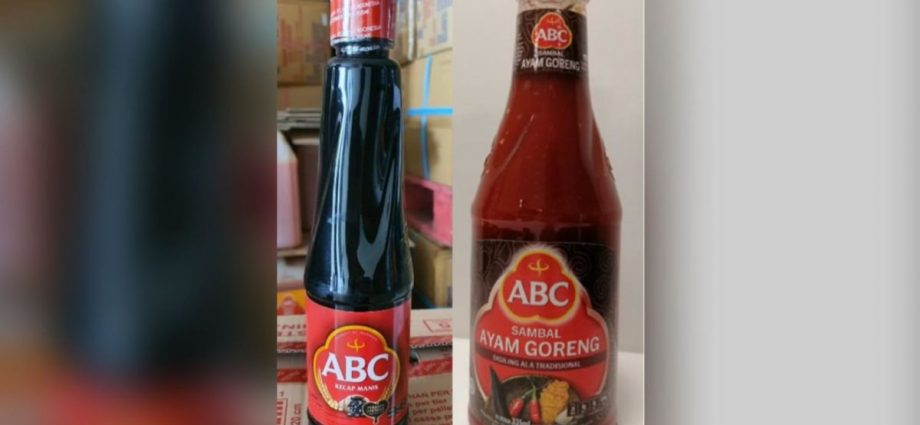 ABC Sweet Soy Sauce, Sambal Ayam Goreng Sauce among 3 products recalled due to undeclared allergens