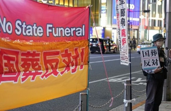 Abe funeral: Japan asks why state event is costing more than the Queen’s