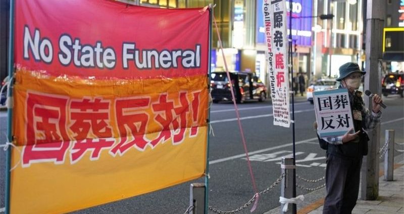 Abe funeral: Japan asks why state event is costing more than the Queen's