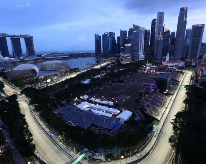 Aerial activities to be restricted over parts of Singapore during F1 week