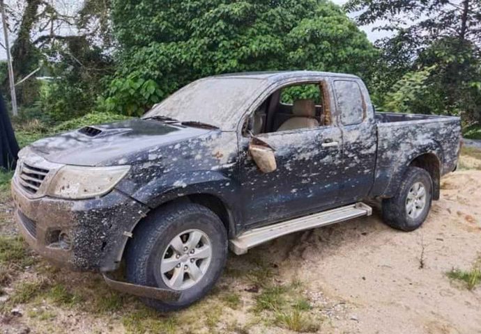 Army pickup bombed in Narathiwat