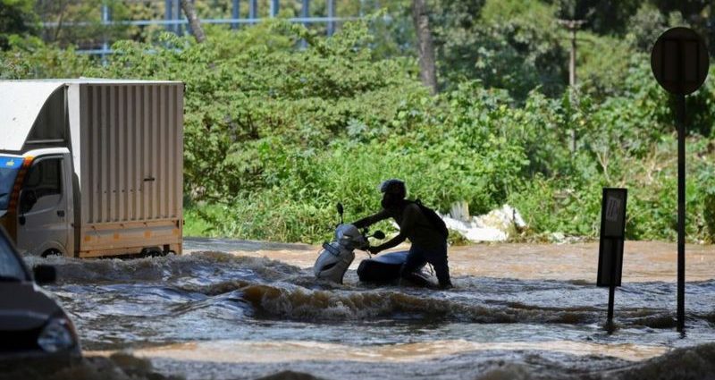 Bengaluru floods: India’s waterlogged IT city sparks memes and anger